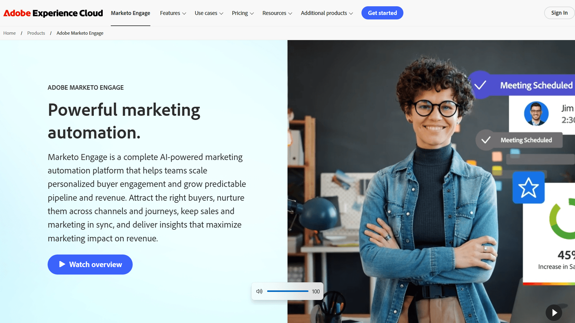 Homepage: Marketo