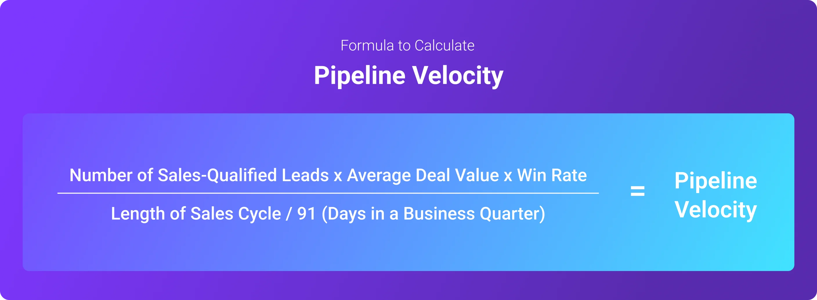 6. Pipeline Velocity