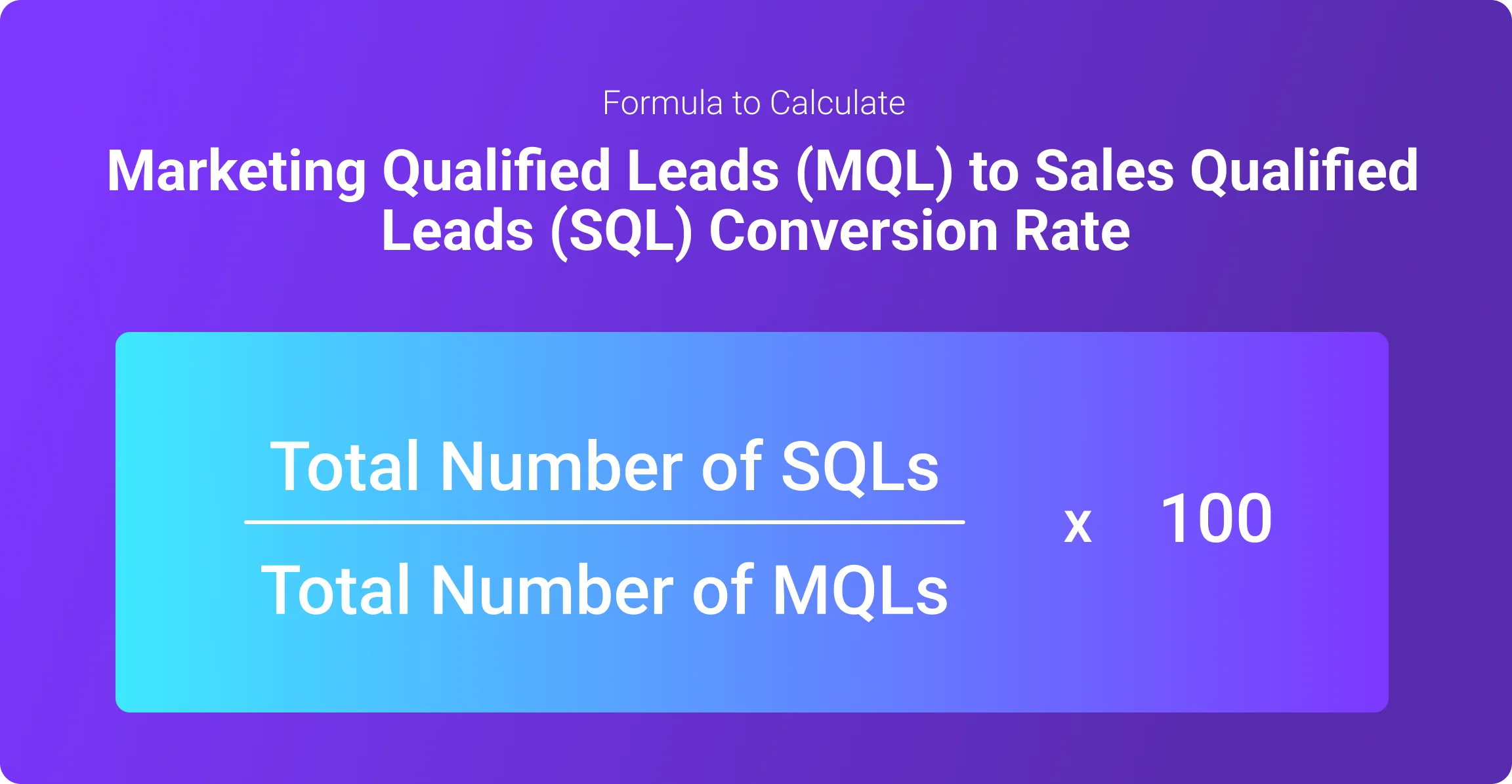 2. MQL to SQL