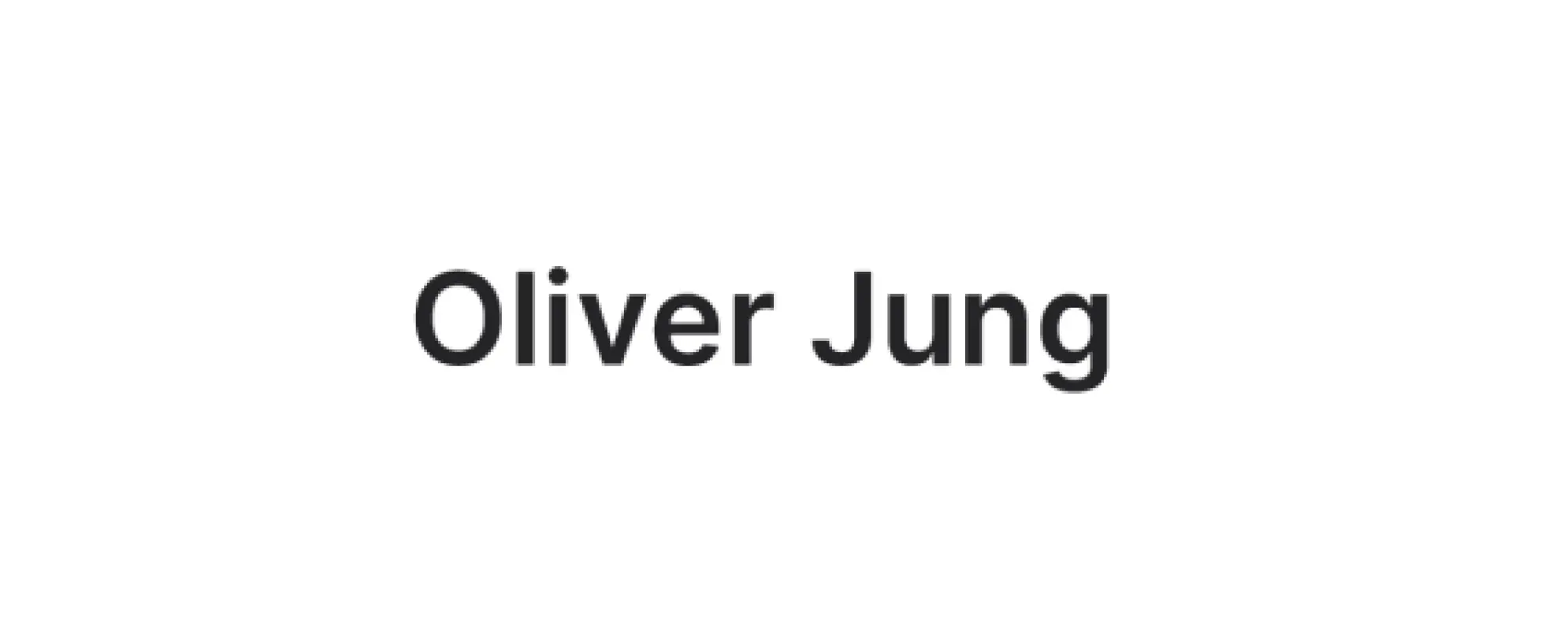 Oliver Jung