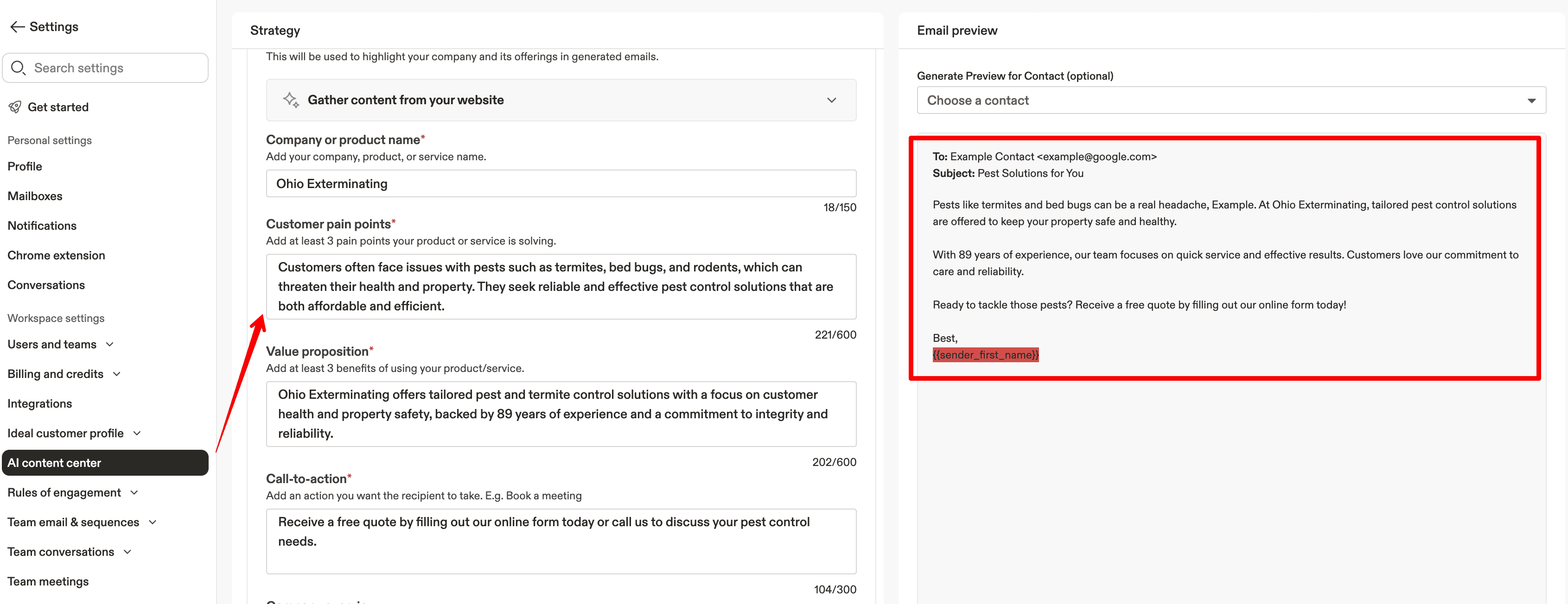 Apollo AI Content Generator