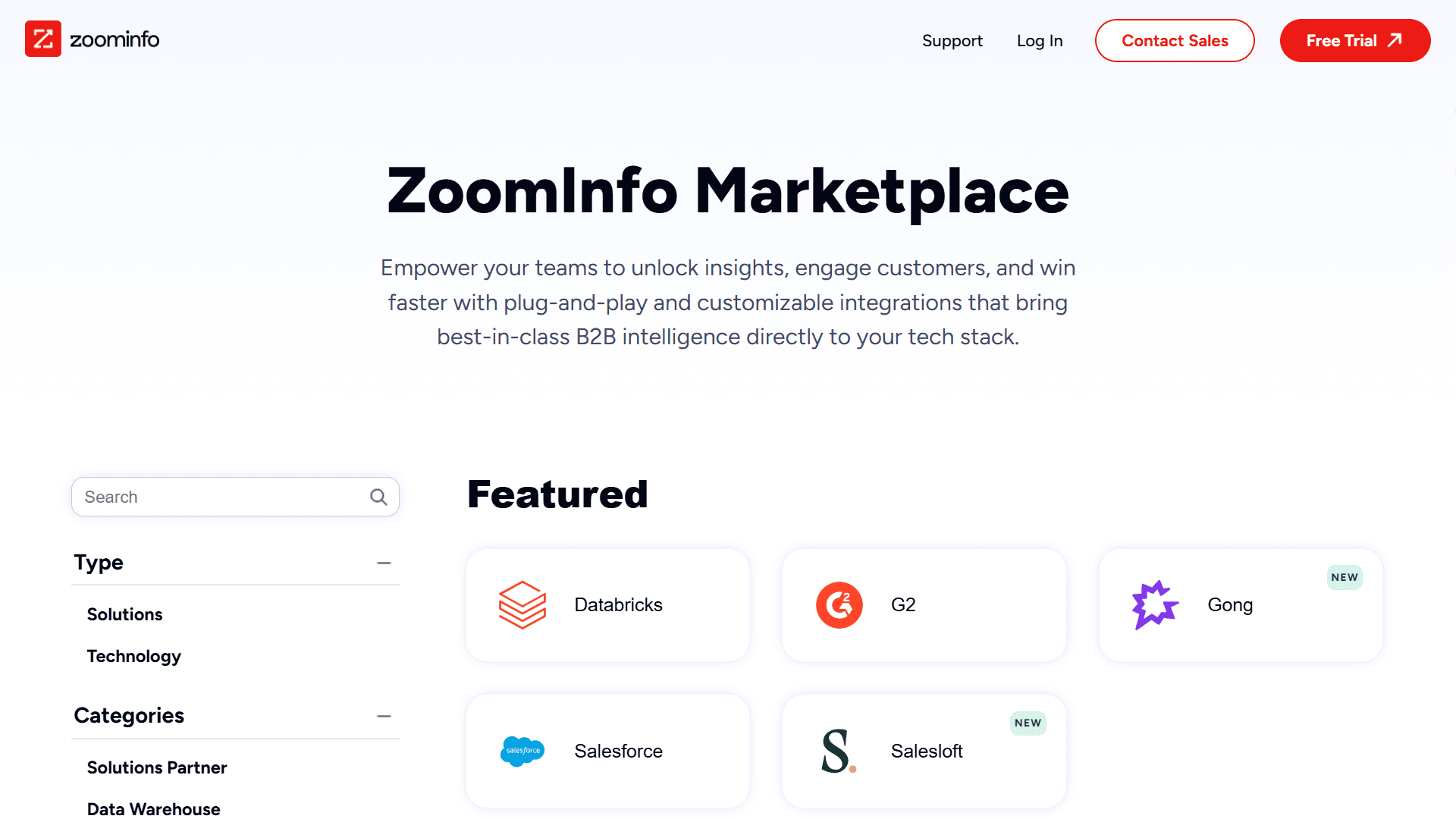 ZoomInfo Marketplace