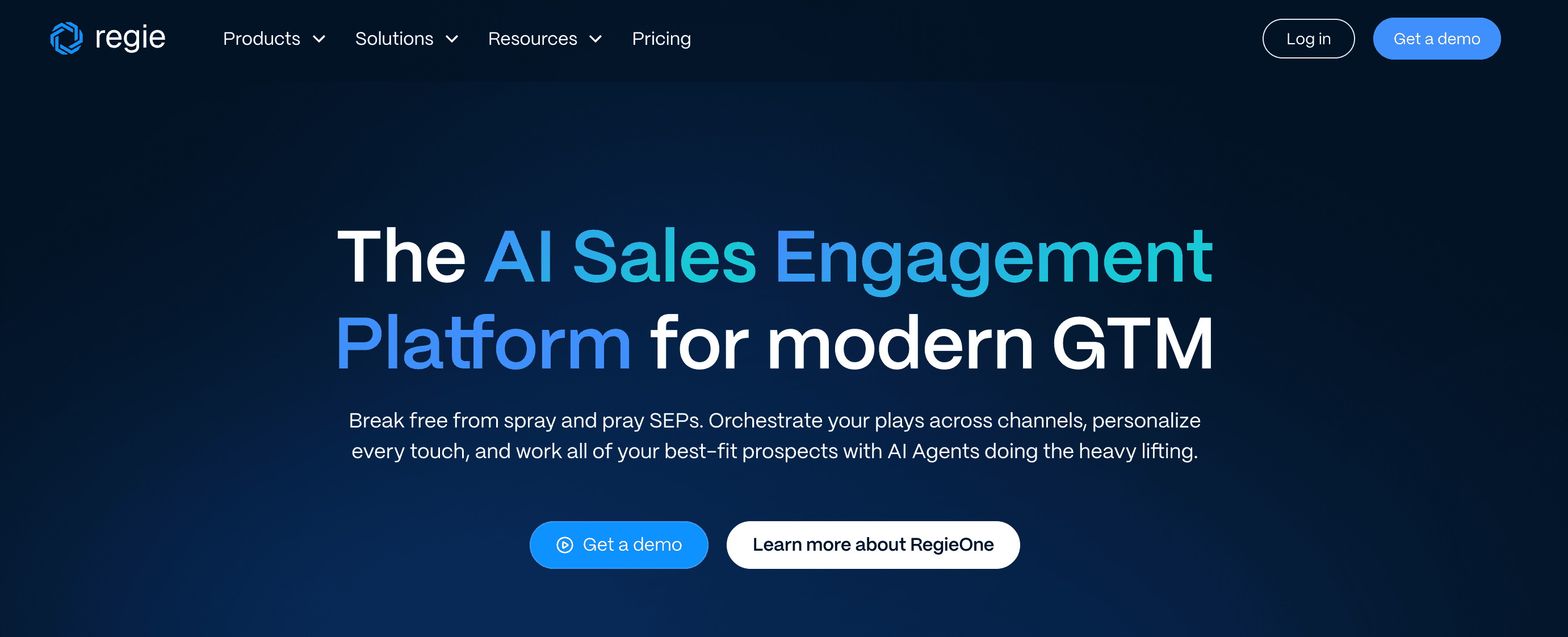 Regie Homepage