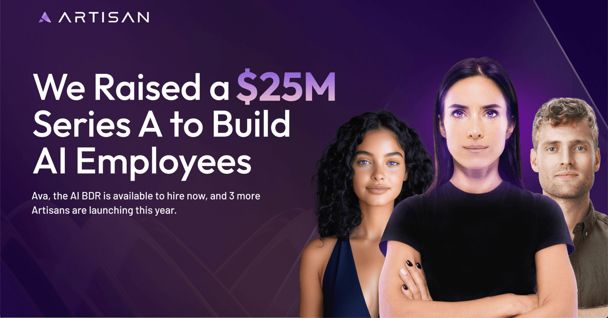 Artisan raises $25M series A