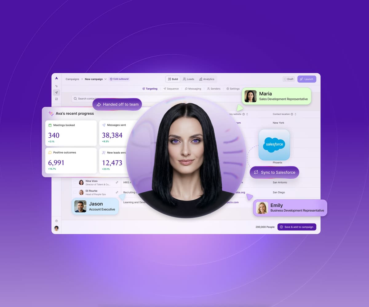Artisan launches Ava 2.0, the autonomous AI BDR built for enterprise