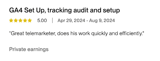 Review screenshot