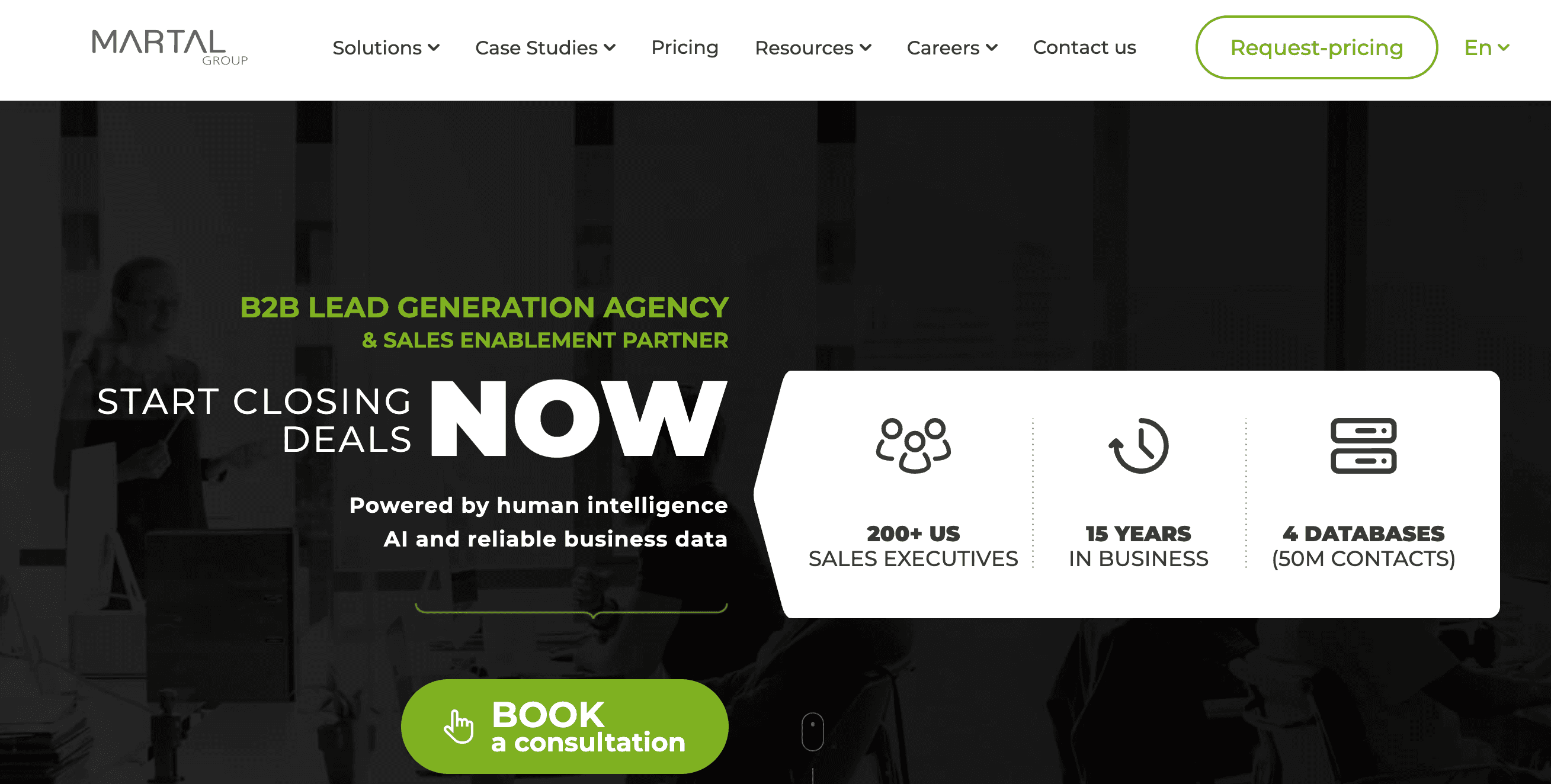 Martal Group Homepage