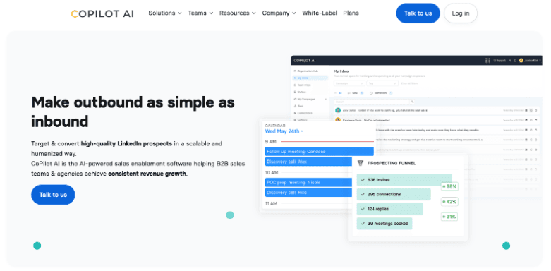 CoPilot AI Homepage