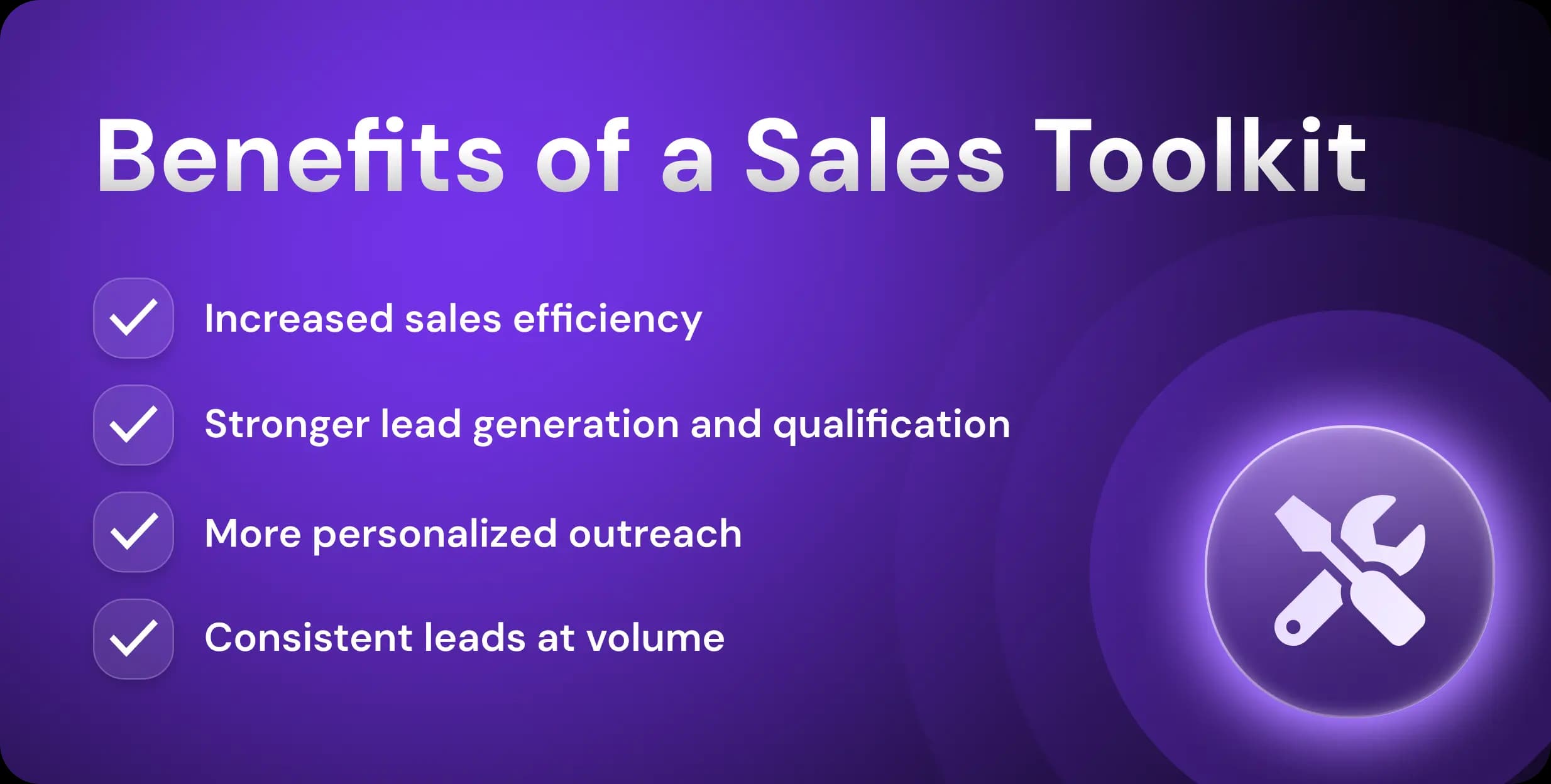 Benefits of a Sales Toolkit