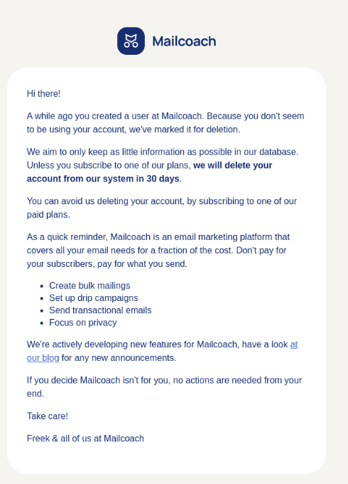 Mailcoach