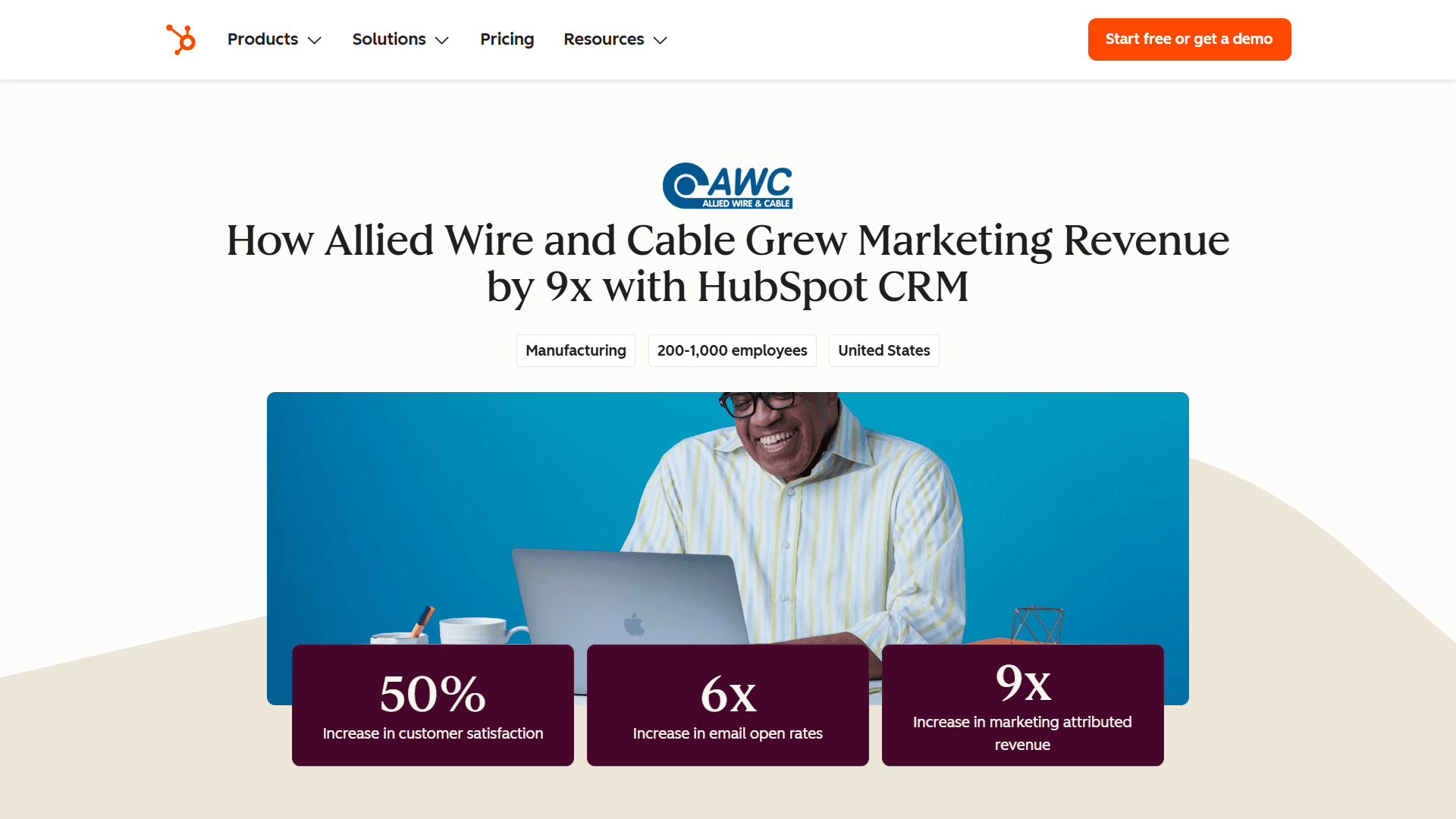HubSpot and Allied Wire and Cable