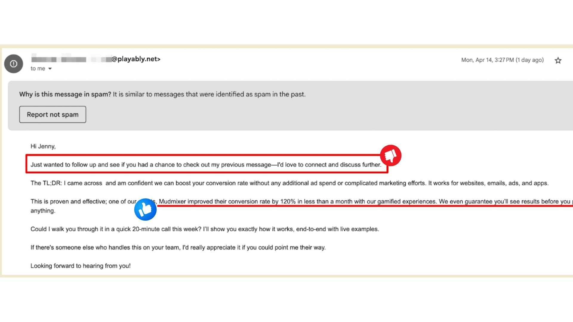 Sample Outreach Email