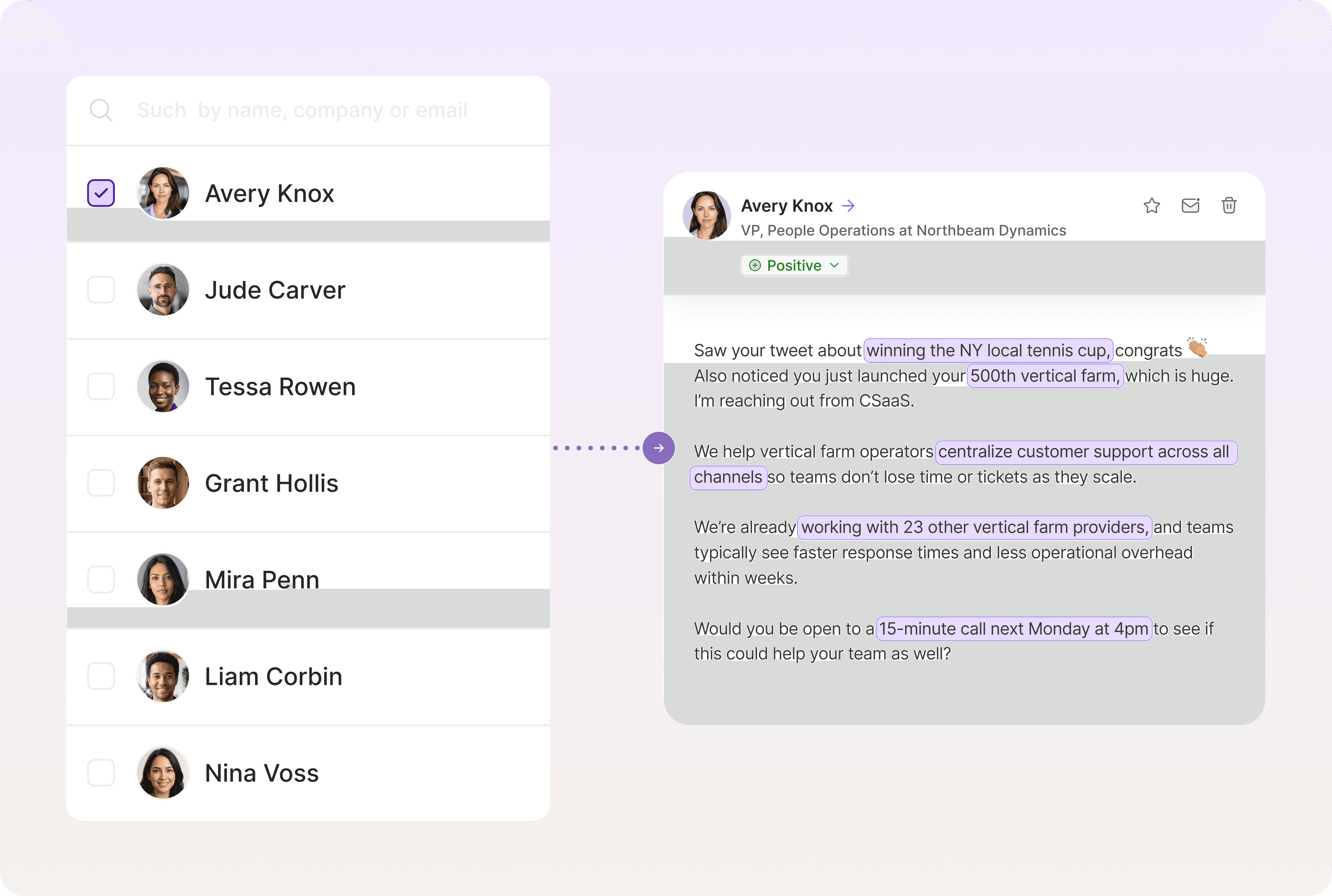 Personalized Messages