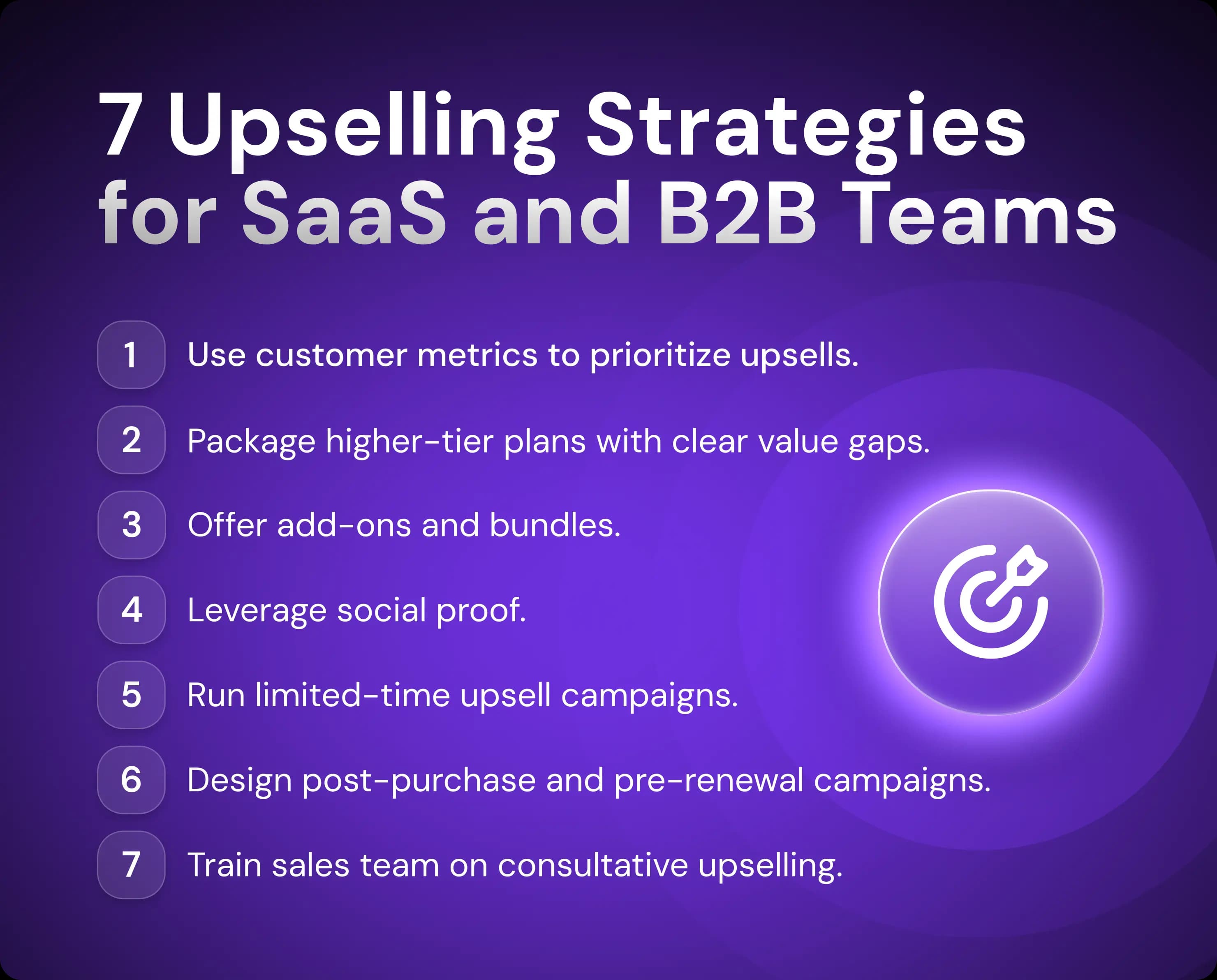 7 upselling strategies for SaaS and B2B teams