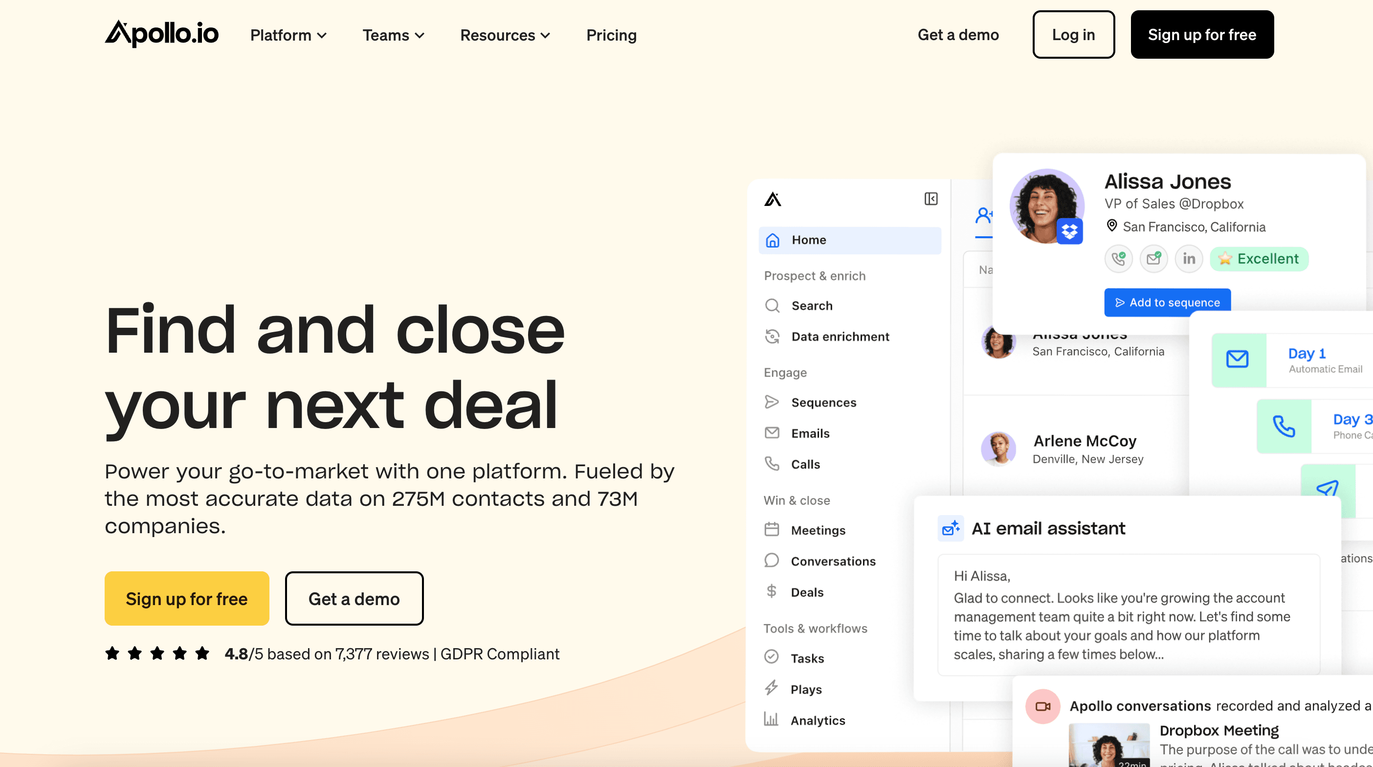 Apollo Home Page