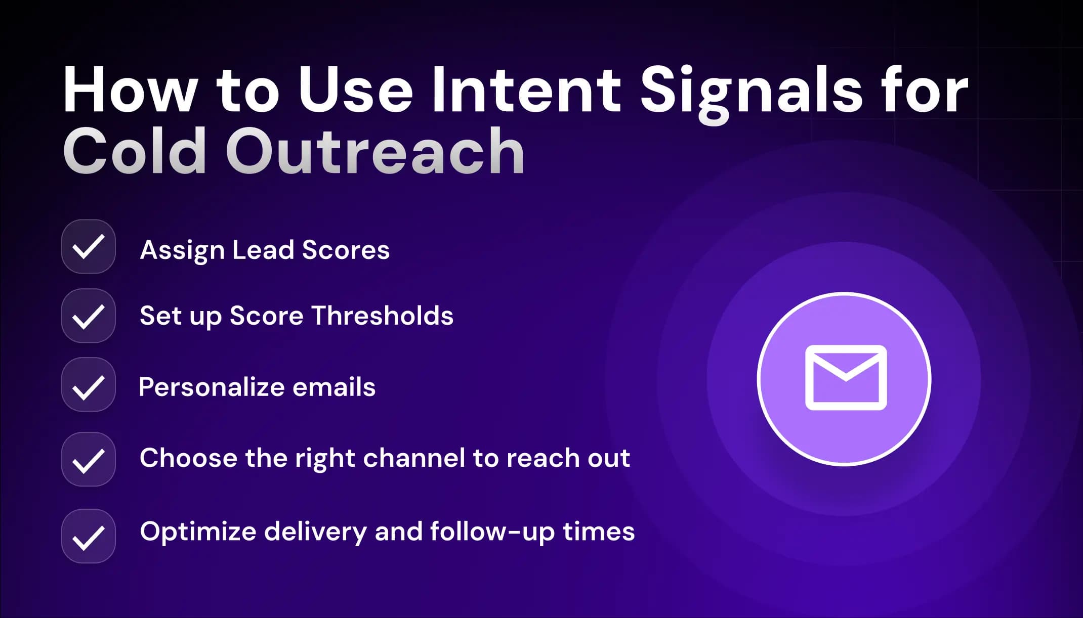 How to Use Intent Signals for Outreach
